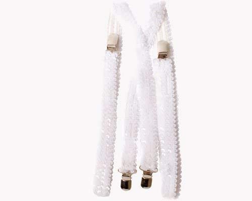 Dress-Up-America Suspenders for Adults - Party Suspenders - Y Back Adjustable Suspenders for Men Women, and Teens