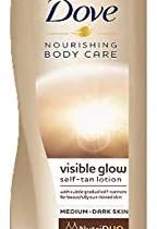 Dove Visible Glow Gradual Self-Tan Body Lotion Medium to Dark 250 millimeter