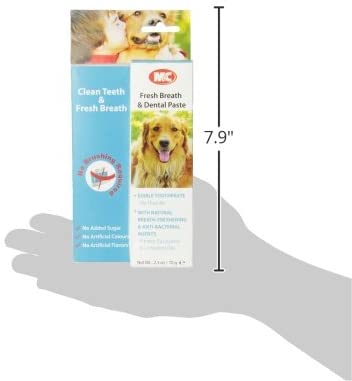 VetIQ 2in1 Denti-Care Edible Dog Toothpaste, Dog Cleaning Products Reduce Tartar Build-Up, No Artificial Ingredients - Image 3