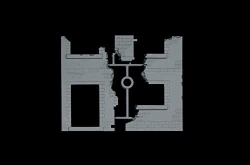 ITALERI 1:35 - House Corner, Unpainted, 1/35 scale - Image 3