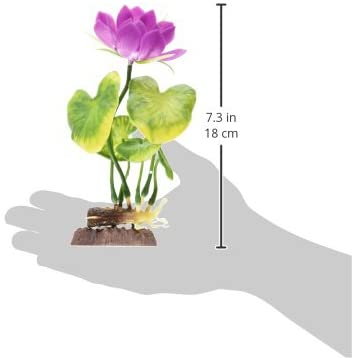 Penn-Plax Plant-M Lily White, Green, Purple - Image 4