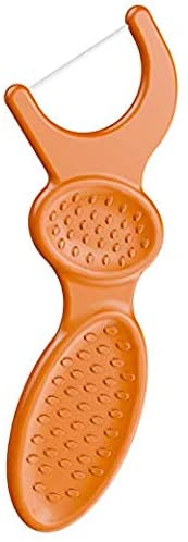 Plackers Kids Flossers, Blue, Yellow, Orange, Wild Fruit, 75 Count, 75 count (Pack of 1) - Image 3