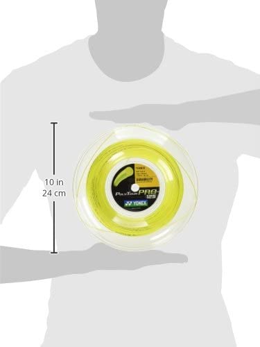 YONEX Poly Tour Pro String Reel - Yellow, 1.2 mm/200 m - Image 2