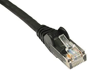 0.5m Black CAT6 Premium Fast Network Cable Ethernet LAN Patch Internet Broadband Router Hub Modem 10/100/1000, Gigabit - Image 2