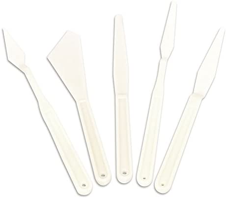 AMI Plastic Palette Knife Set - 5 Pieces