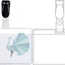 PAVO Premium 60 x 90 mm Visitor Name Badge (Pack of 50)