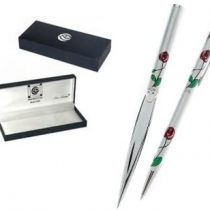 Womens Red Rose Pen and Letter Opener Gift Boxed Set - Charles Rennie Mackintosh Design