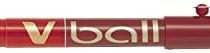 Pilot Vball 7 Liquid Ink Rollerball 0.7 mm tip (Box of 12) - Red