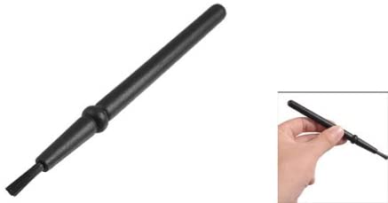 Sourcingmap Black Round Handle PCB Cleaning Tool Anti Static Brush 5.5 inch - Image 2