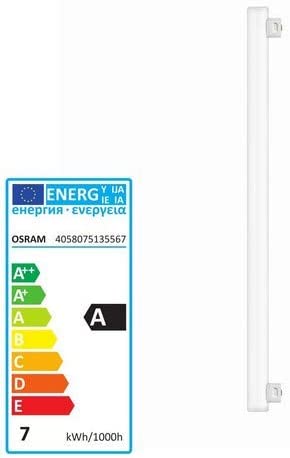 Osram LEDIN Estra© Dim/7 W LED Tubular S14S, Length: 500 mm; Dimmable, Warm White - Image 4