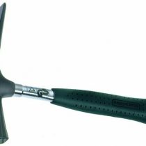 Peddinghaus 5240250000 Mason's Hammer Berlin Form with Steel Tube Handle, Black/Silver, 690 g