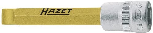 HAZET 8803-1X5.5 Slot Profile Screwdriver Socket - CVD-Tin Coated