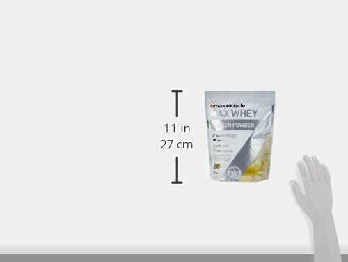 MaxiNutrition, MaxWhey, Whey Protein Powder Vanilla, Low-Fat, Low Sugar, Gluten & Soy-Free, Vegetarian, 420g - Image 3
