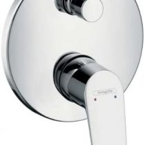 hansgrohe Focus bath and shower mixer for 2 outlets, chrome 31945000