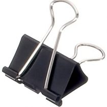 Maul Genuine Mauly 19mm Foldback Clip Black 2151990 Pack of 12