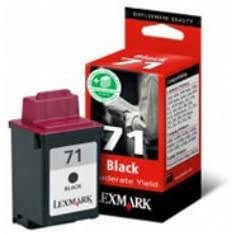 Lexmark 71 Black Ink Cartridge (Moderate Use)