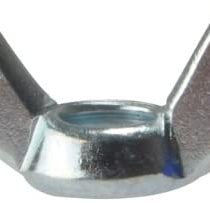 Merriway BH02780 Wing Nut M8 (5/16 inch) - Bright Zinc Plated, Pack of 15