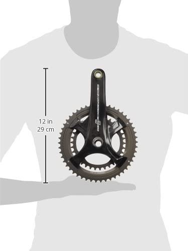 Campagnolo Chorus Carbon CT Ultra Torque 11-Speed 52-36T Chain Set - Black, 175 mm - Image 2