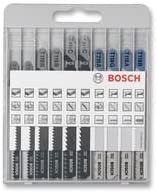 Bosch 10-Piece Basic for Wood and Metal Jigsaw Blade Set (for Wood and Metal Accessories for Jigsaws), Colour