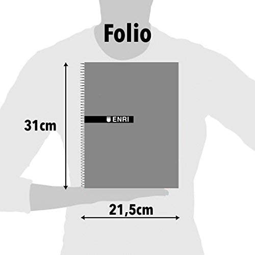 Elba 400042280 - Foolscap size notepad 80 sheets, Farblich sortiert, Fº - Image 2