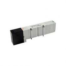 SMC VQ4201-5W-Q 5 Port Solenoid Valve, Plug-in Base Mounted