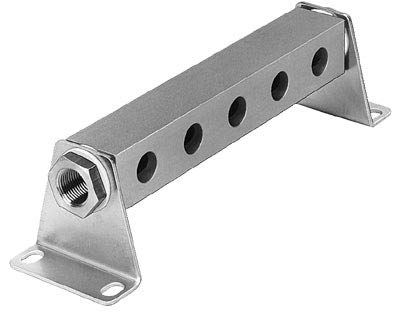 Festo 9495 Model PAL-1/2-5 Supply Manifold, White