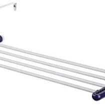 Leifheit Quartett 20 Clothes Airer, Small Clothes Airer for Indoor and Outdoor Use, Clothes Airer for Radiators and Balconies, 55 x 25 cm Leifheit Airer