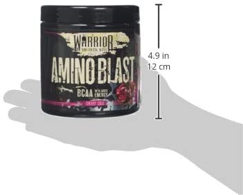 Warrior Amino Blast BCAA Powder 270g, Fruit Salad Flavour, BCAA Supplement for Muscle Recovery Energy, Endurance, Hydration - Image 3