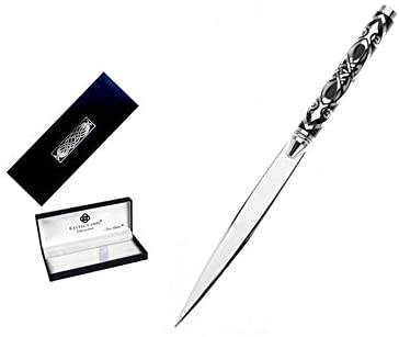 Mens Gift Boxed Letter Opener - Medieval Celtic Spear Design