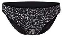 O'NEILL PW Rita Mix Bikini Bottom for Women womens, 0A8520, Black Aop w/Green, 9-Aug, Black Aop W/ Green
