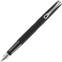 Diplomat Esteem Broad Steel Nib Fountain Pen - Lapis Black
