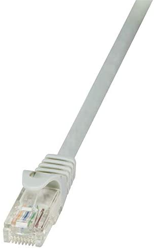 Logilink CP1072U CAT5e U/UTP Patch Cable, 5 Meter Length, Grey, Grey, 5 Meter Length