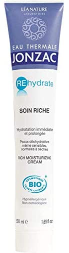 Thermal Water Jonzac Care Rich Rehydrating Tube of 50 ml - organic cosmetics, Ivory, 50 ml (Pack of 1) - Image 2