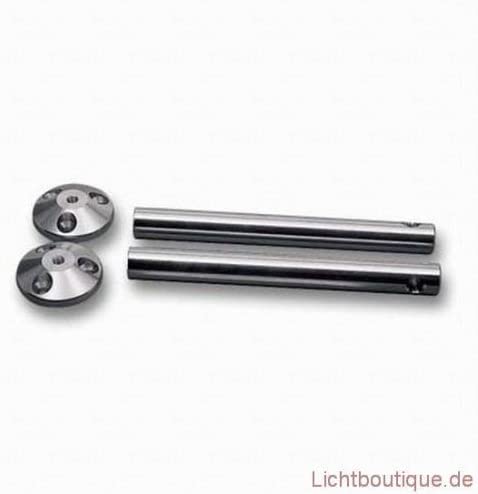 Paulmann 17806 Cable Accessory Deflector/Suspension for Tension Cable 1 Pair 165 mm Chrome matt Accessories Halogen Cable Systems 12V Includes dowels and Bolts - Image 3