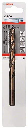 Bosch 2608585865 Metal Drill Bits, Gold, 10.2 x 87 x 133mm