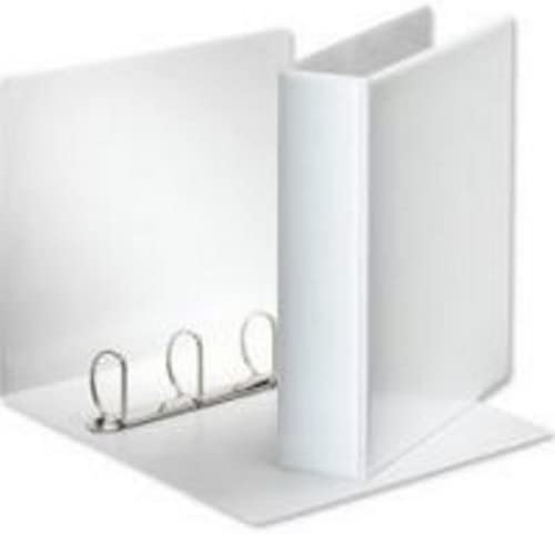 White Box Presentation 65 mm 4D-Ring Binder - White - Image 4
