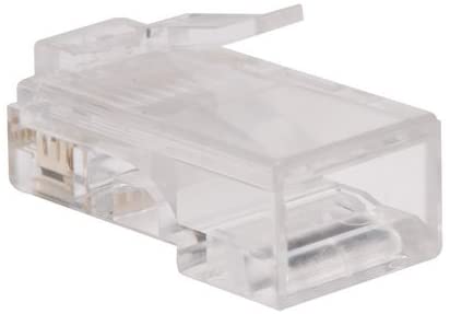 TRIPP LITE 100 Pack RJ45 Plugs for Flat Solid/Stranded Conductor Cable (N030-100-FL), green - Image 2