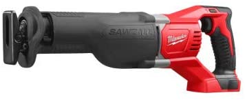 Milwaukee M18BSX-0 M18 Brushed Sawzall (Naked - no Batteries or Charger) Bare Unit Multi, Red - Image 2