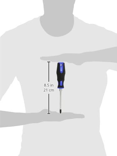 KS Tools 159.1021 PH2 Phillips® Ergo+ Screwdriver, Clear - Image 2