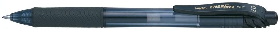 Pentel BL107-AO EnerGel Liquid Gel Rollerball Pen + PL105-AX EnerGize X Mechanical Pencil - Image 2