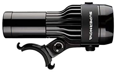 SUPER NOVA Unisex - Adult Airstream 2 Front Light, Black, Battery, Akku - Image 3