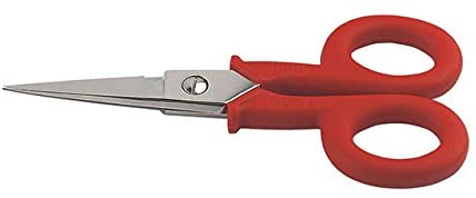 USAG 83700-15 207 A Heavy Smooth Electricians Scissors 145mm, Silver / Black, l mm:145, peso gr:90, a mm:47