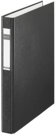 Ring Binder A4 25 mm 2 Rings Black, 2 Ringe 25 mm