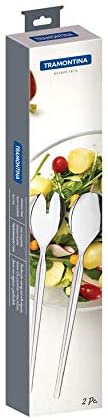 Tramontina AISI 430 66999/607 Salad Servers Stainless Steel, Silver, 23.4 - Image 2