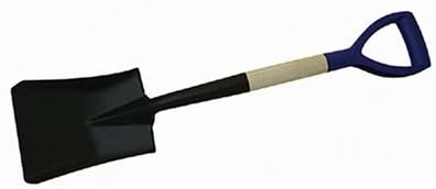 Silverline Wooden Square Head Micro Shovel 700mm (282518), Multi