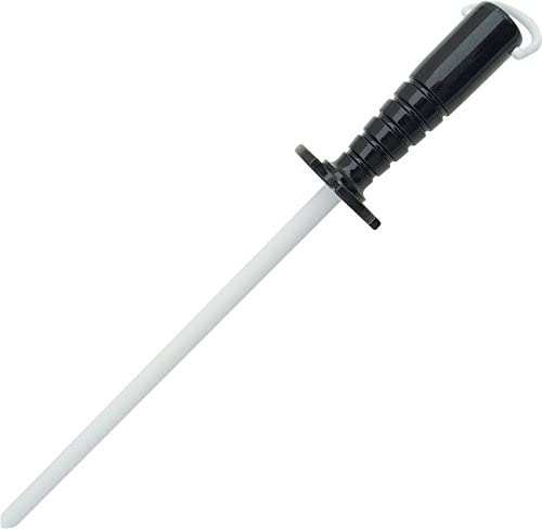 DMT CS2 12-Inch Ceramic Steel Sharpening Rod - Black