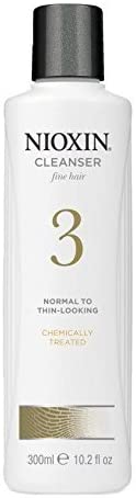 Nioxin Cleanser System 3 300 ml (Discontinued 2017 Version), FPSS-76, 300 ml (Pack of 1)