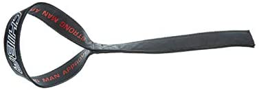 Chiba Training Support Strongman Powerstrap, Black, One size, 44612- Black