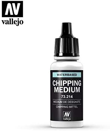 Vallejo Clear Wear Medium, 18 ml Bottle, Ideal for Acrylic Paints Enhances Transparency and Flow, Perfect for Artists and Hobbyists