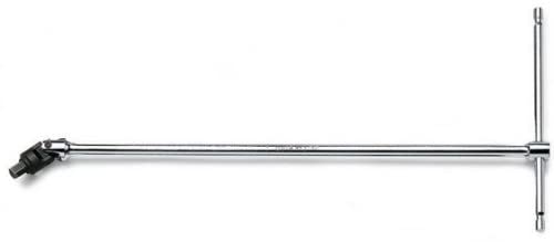 Beta 9530150 Model 953 5 T-Handle Wrenche with Swivelling Hexagon Male End, 5 mm, Silber